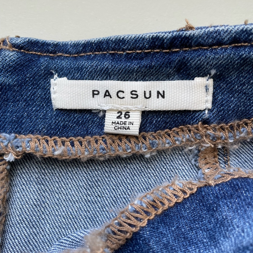Pacsun Denim Miniskirt - Picture 4 of 5